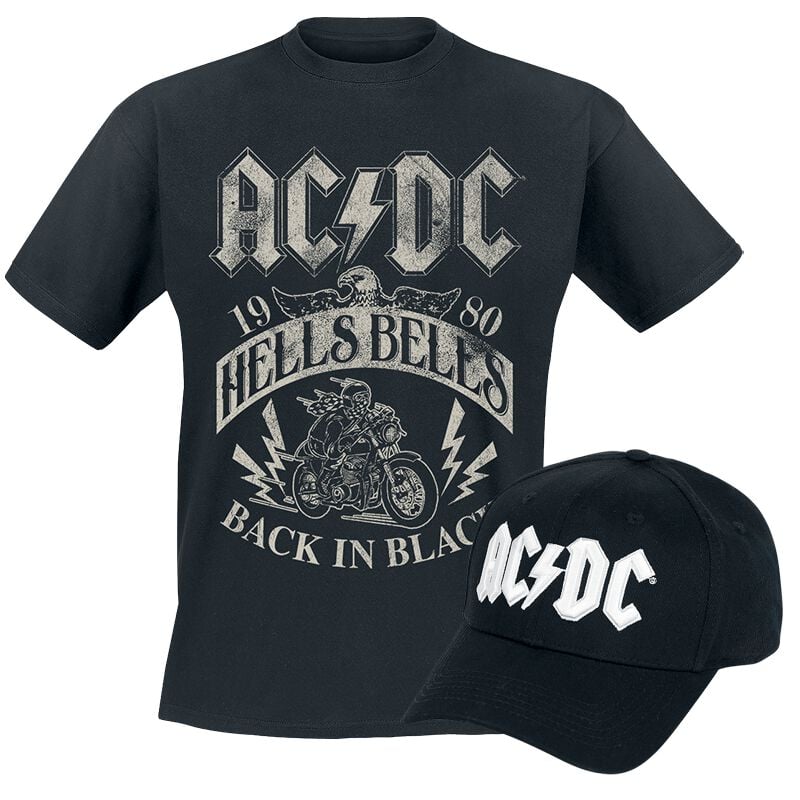 T-Shirt Manches courtes  de AC/DC - Fan Bundle - S à 5XL - pour Homme - noir - AC/DC