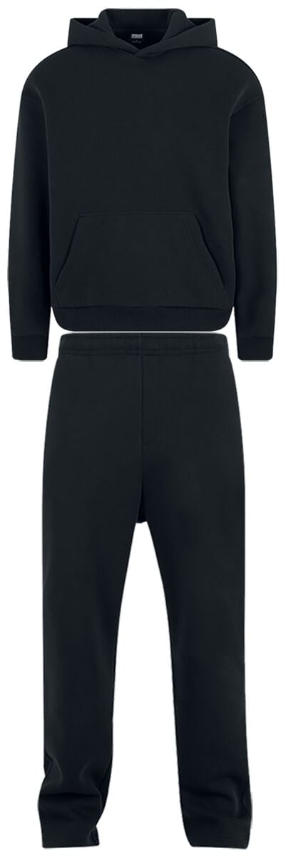 Sweat-shirt à capuche  de Urban Classics - Fluffy - Bundle - XL à XXL - pour Homme - noir - Urban Classics