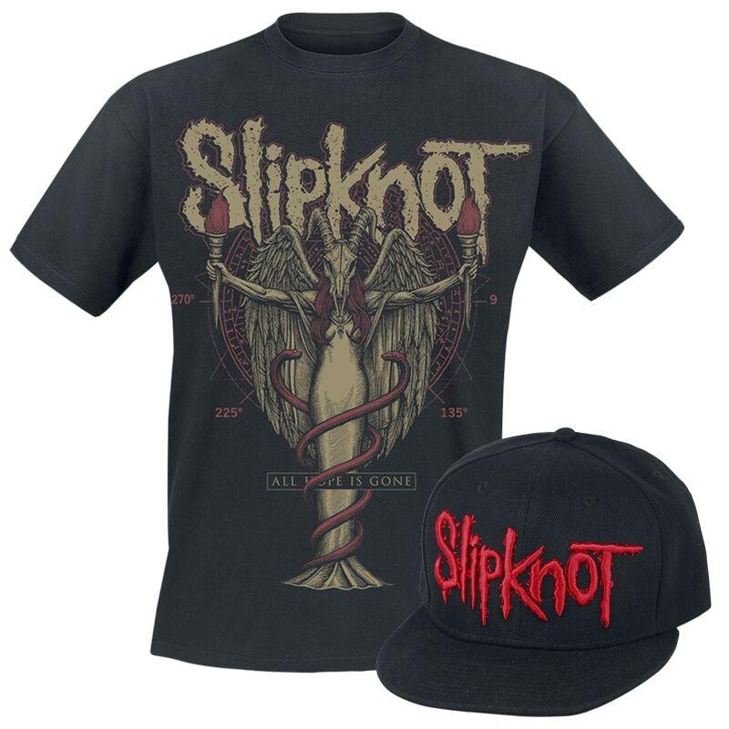T-Shirt Manches courtes  de Slipknot - Fan Bundle - S à 5XL - pour Homme - noir - Slipknot