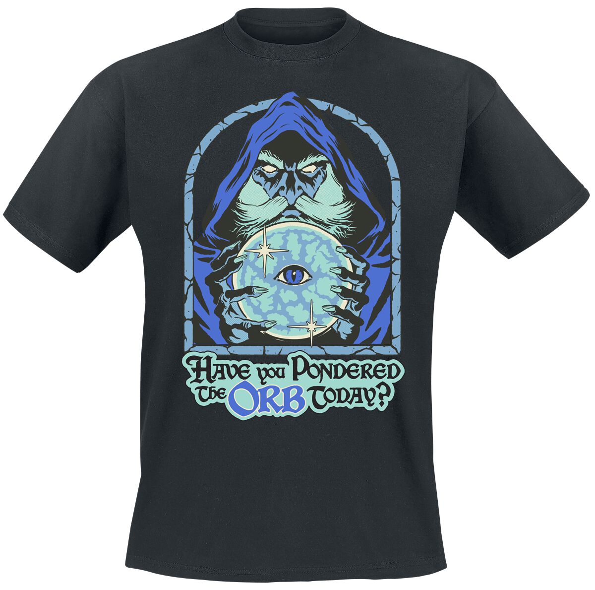 T-Shirt Manches courtes Fun de Steven Rhodes - The Orb - M à 3XL - pour Homme - noir - Steven Rhodes