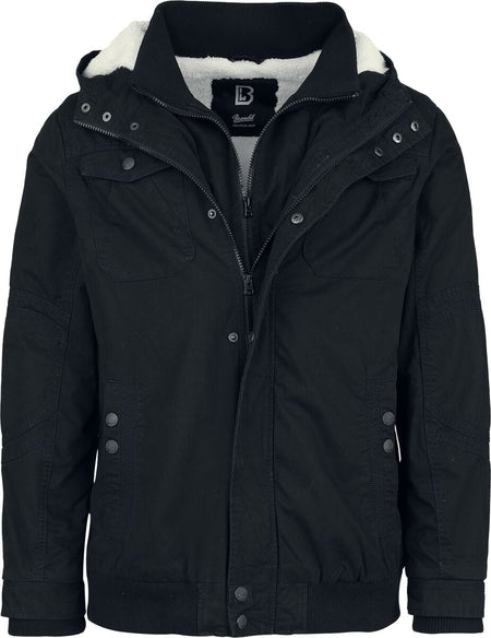Manteau d'hiver  de Brandit - Medow Jacket - M - pour Homme - noir - Brandit