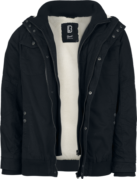 Manteau d'hiver  de Brandit - Medow Jacket - M - pour Homme - noir - Brandit - View 2