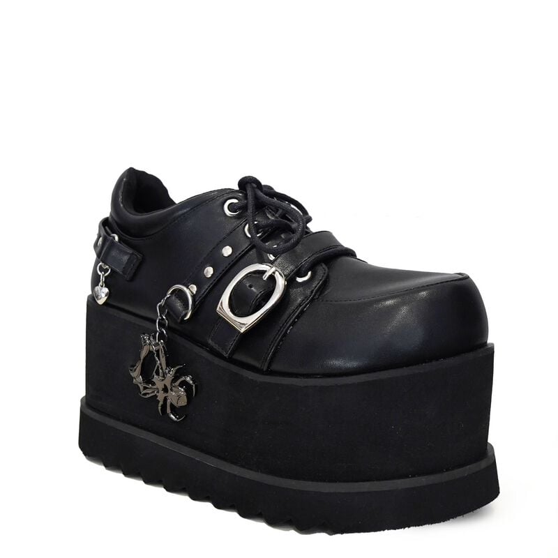 Chaussures basses Gothic de Altercore - Elva Black - EU36 à EU41 - pour Femme - noir - Altercore