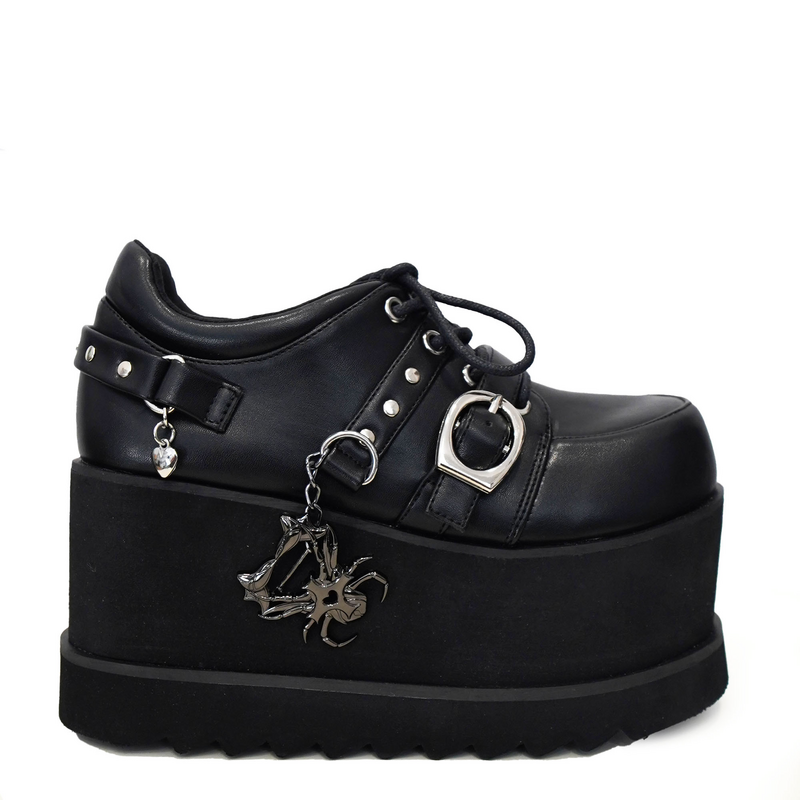 Chaussures basses Gothic de Altercore - Elva Black - EU36 à EU41 - pour Femme - noir - Altercore - View 2