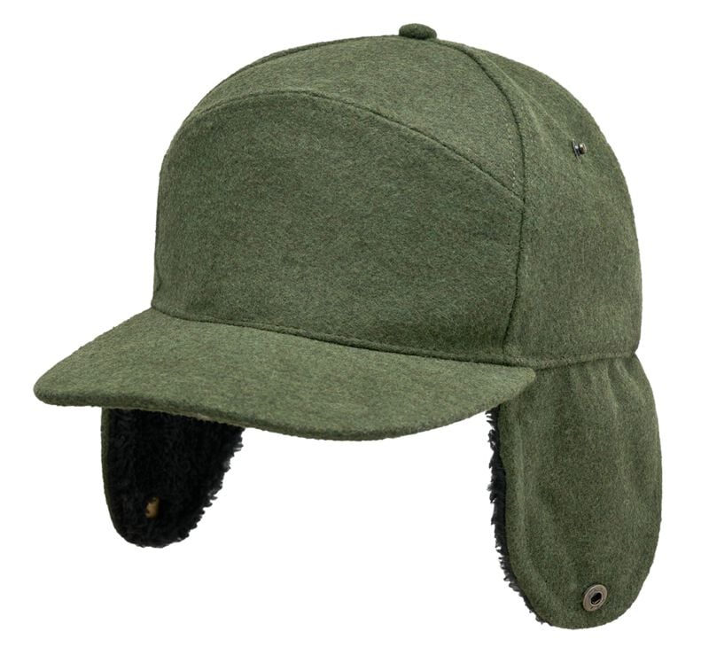 Bonnet  de Brandit - Bûcheron - Casquette d'Hiver - pour Unisexe - olive - Brandit