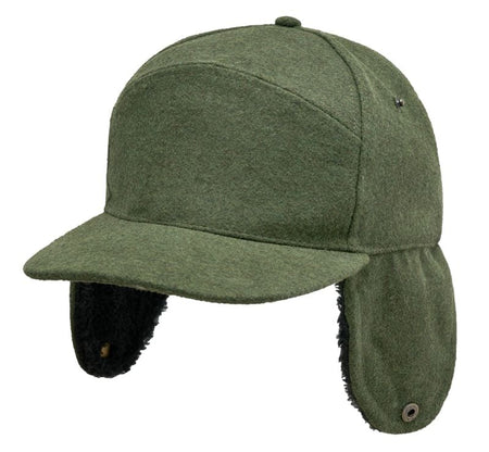 Bonnet  de Brandit - Bûcheron - Casquette d'Hiver - pour Unisexe - olive - Brandit