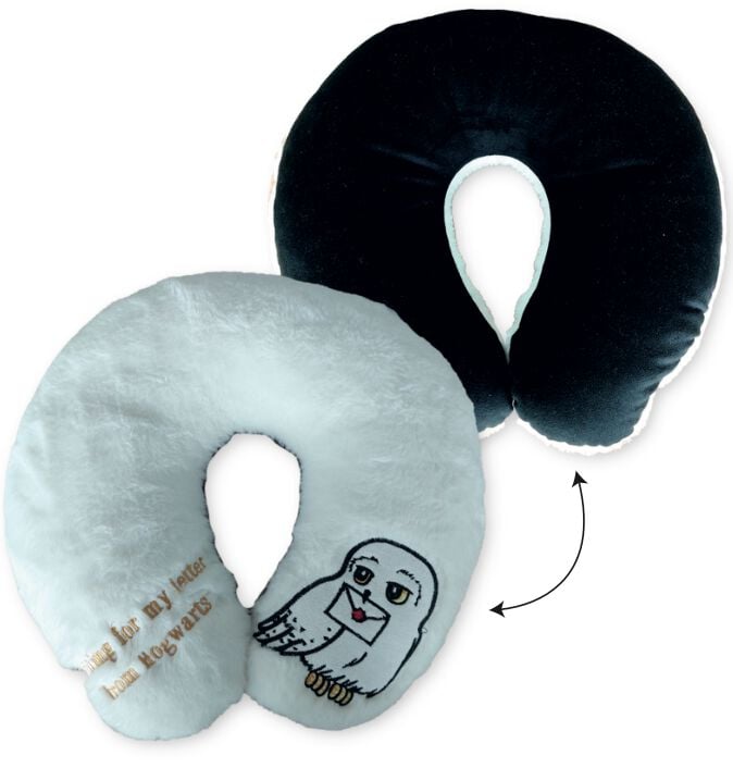 Coussin  de Harry Potter - Hedwige - Waiting for my Hogwarts Letter - pour Indifférent - blanc - Harry Potter
