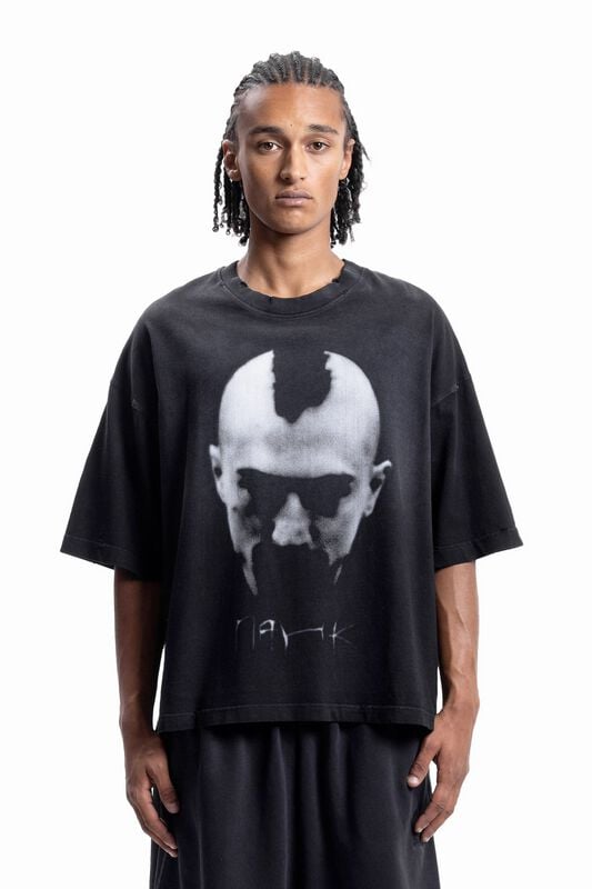 T-Shirt Oversize  de Favela - PANK! BLACK WASHED T-SHIRT - S à XXL - pour Homme - noir - Favela