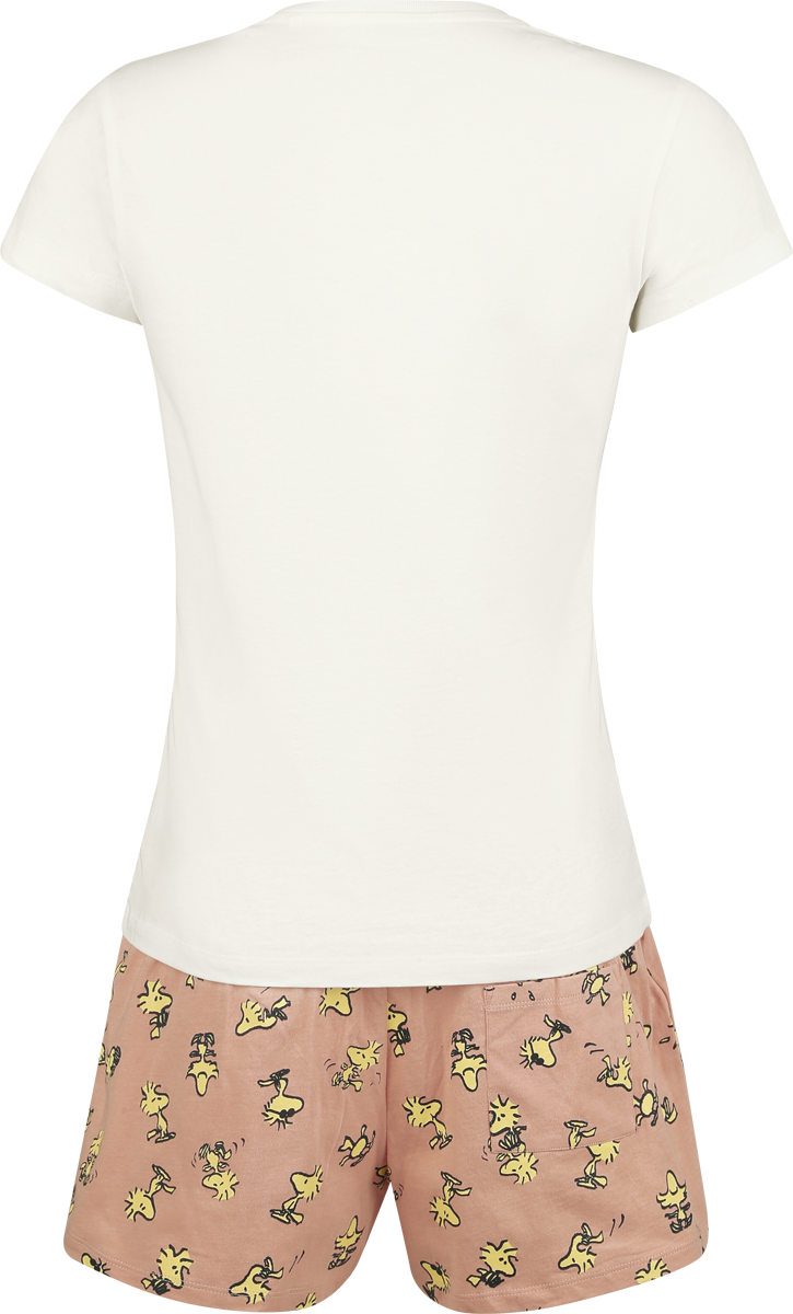 Pyjama  de Snoopy - Woodstock - Born To Sleep - S à 3XL - pour Femme - multicolore - Snoopy - View 2