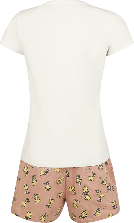 Pyjama  de Snoopy - Woodstock - Born To Sleep - S à 3XL - pour Femme - multicolore - Snoopy - View 2