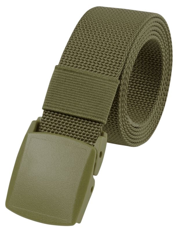 Ceinture  de Brandit - Ceinture fermeture facile - pour Unisexe - olive - Brandit