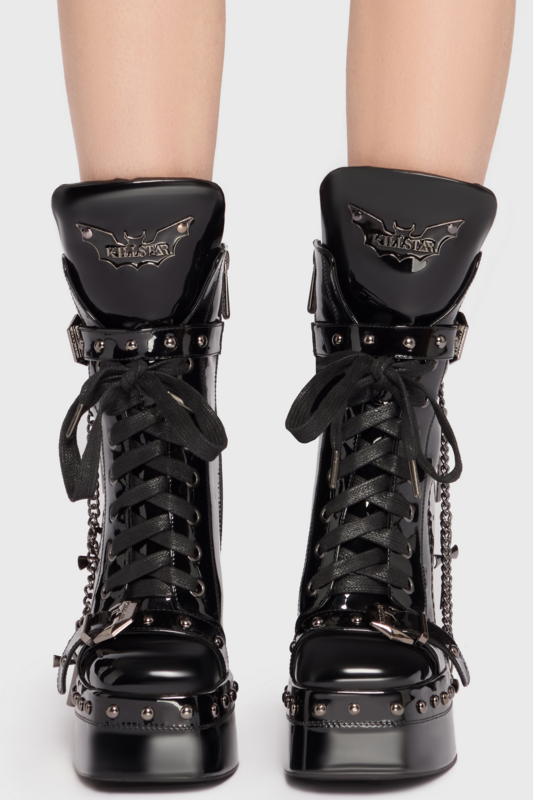 Bottes Gothic de Killstar - Crux Obscura - Crux Boots - EU36 à EU42 - pour Femme - noir - Killstar - View 2