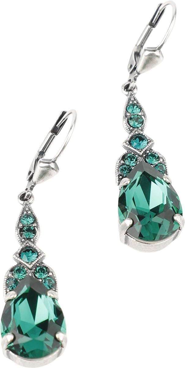 Boucles d'oreilles Gothic de Krikor - Waldträne - pour Femme - couleur argent - Krikor