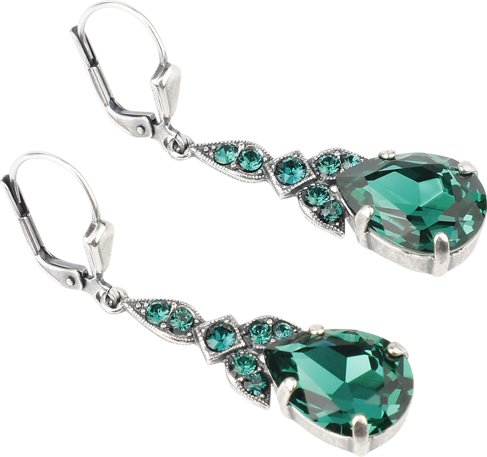 Boucles d'oreilles Gothic de Krikor - Waldträne - pour Femme - couleur argent - Krikor - View 2