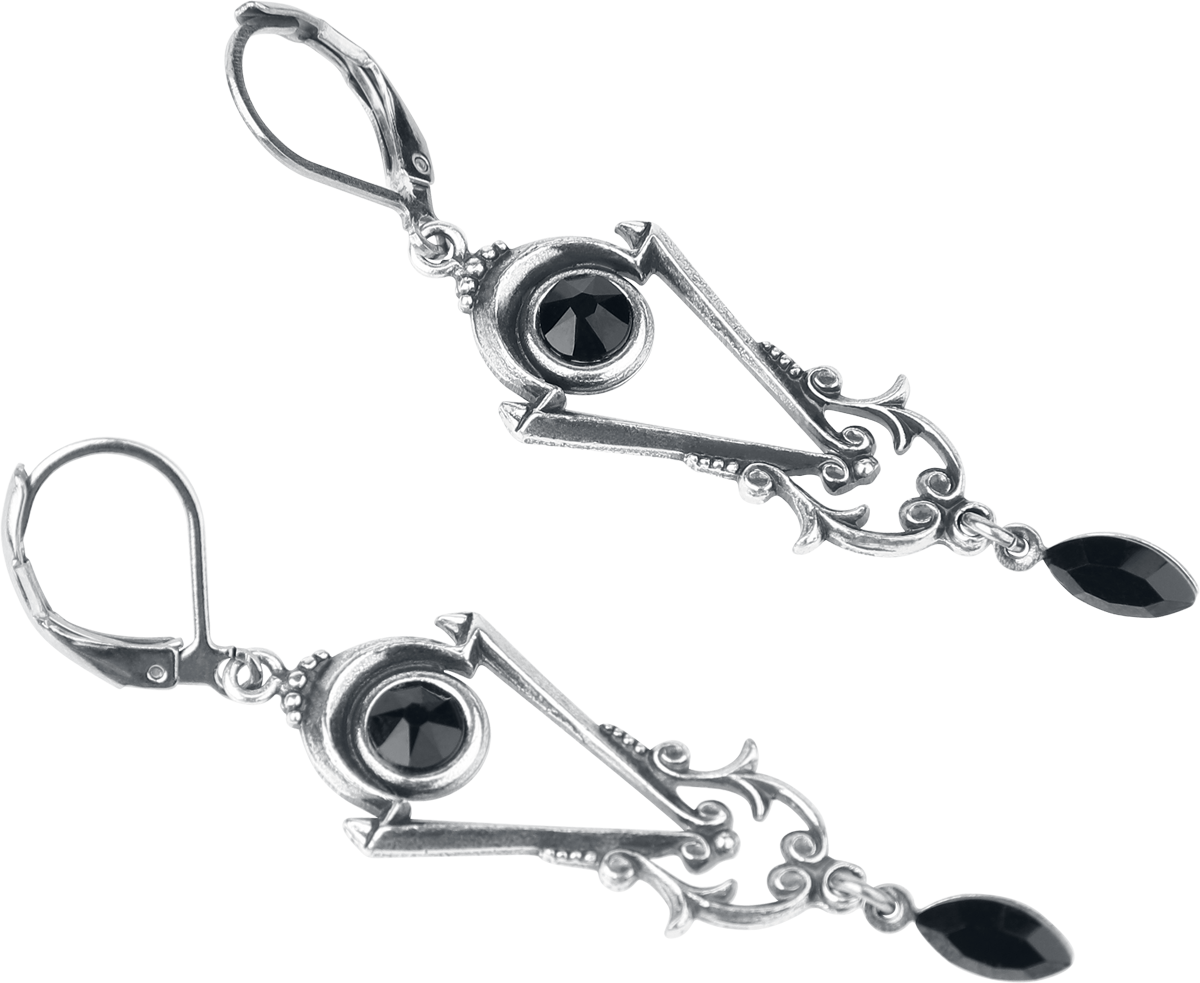 Boucles d'oreilles Gothic de Krikor - Barockträume - pour Femme - couleur argent - Krikor - View 2