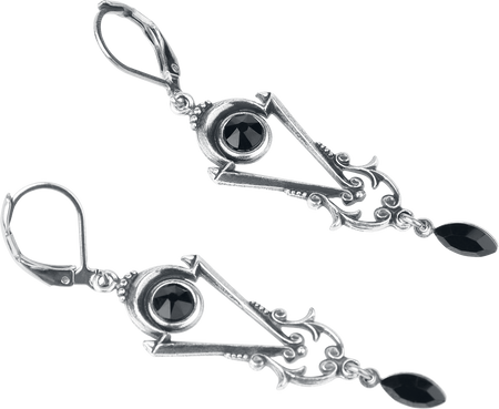 Boucles d'oreilles Gothic de Krikor - Barockträume - pour Femme - couleur argent - Krikor - View 2