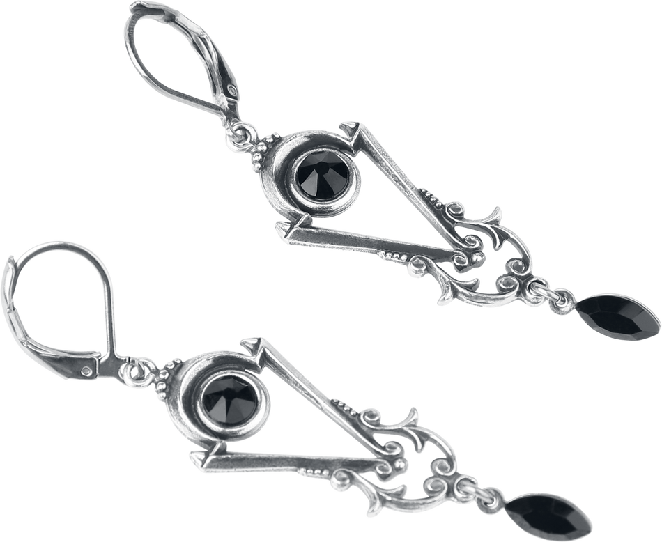 Boucles d'oreilles Gothic de Krikor - Barockträume - pour Femme - couleur argent - Krikor - View 2