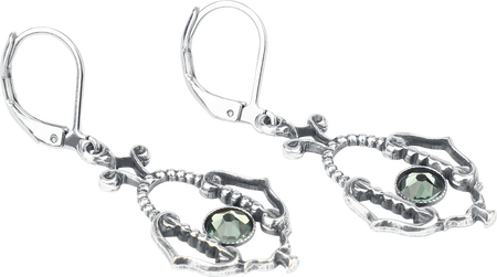 Boucles d'oreilles Gothic de Krikor - Waldhauch - pour Femme - couleur argent - Krikor - View 2