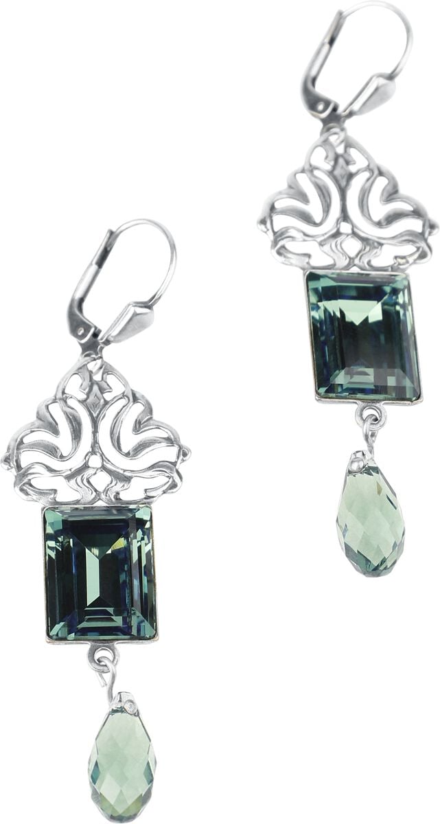 Boucles d'oreilles Gothic de Krikor - Erinite-Traum - pour Femme - couleur argent - Krikor