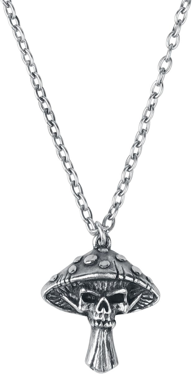 Collier Gothic de Alchemy Gothic - Death Cap (Mushroom) - pour Unisexe - couleur argent - Alchemy Gothic