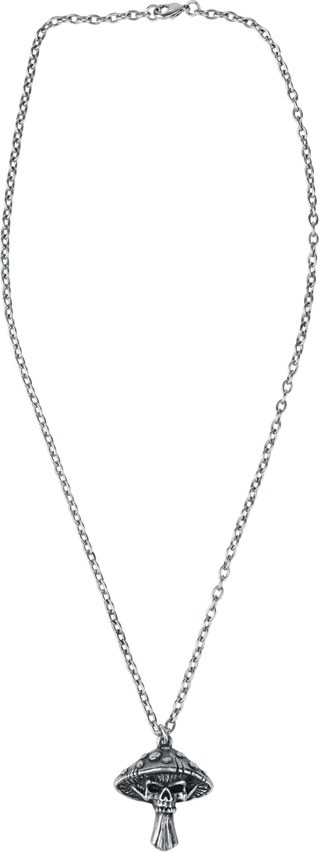 Collier Gothic de Alchemy Gothic - Death Cap (Mushroom) - pour Unisexe - couleur argent - Alchemy Gothic - View 2