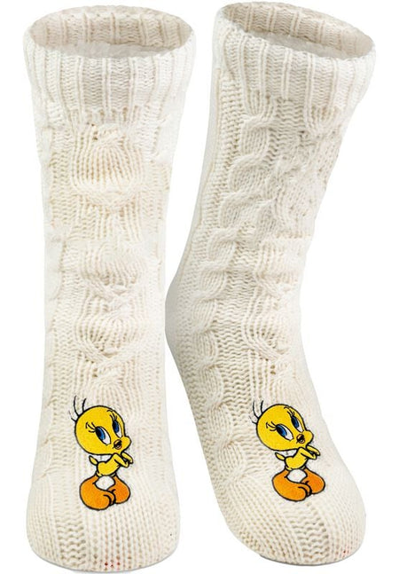 Chaussettes  de Looney Tunes - Titi - EU 39-42 - pour Femme - blanc - Looney Tunes