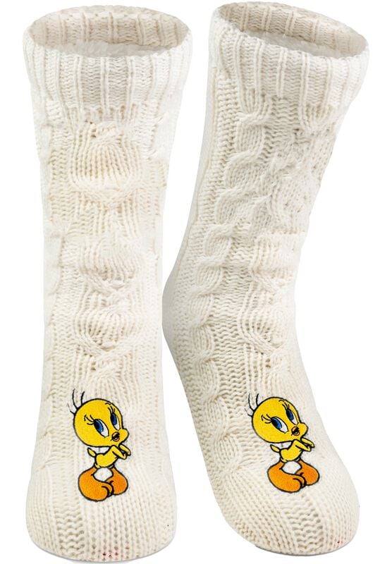 Chaussettes  de Looney Tunes - Titi - EU 39-42 - pour Femme - blanc - Looney Tunes