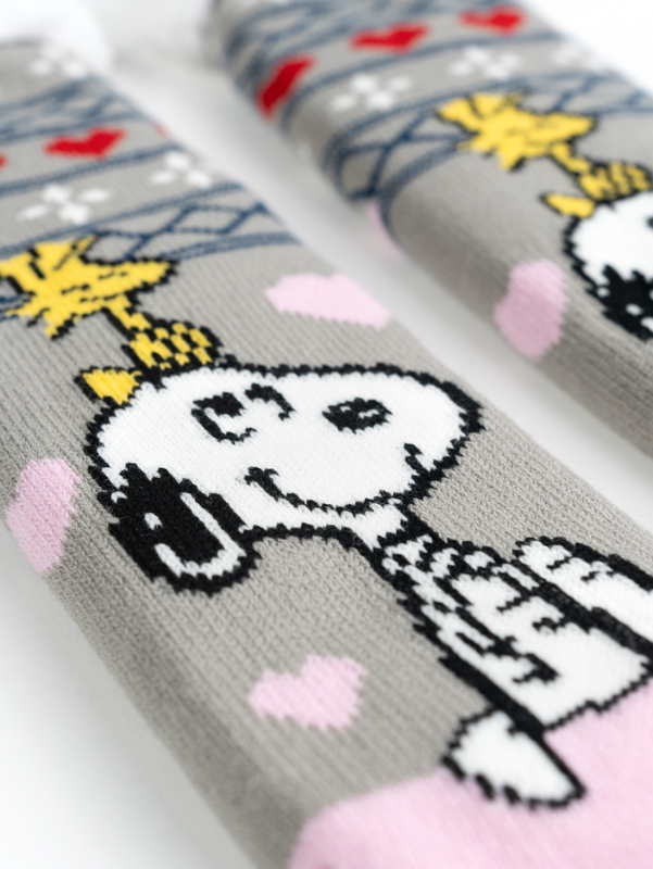 Chaussettes  de Snoopy - Snoopy - Chaussettes d'Hiver - EU35-38 à EU 39-42 - pour Femme - multicolore - Snoopy - View 2