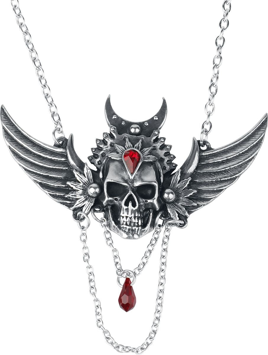 Collier Gothic de Alchemy Gothic - Immortal Ayesha - pour Unisexe - couleur argent - Alchemy Gothic