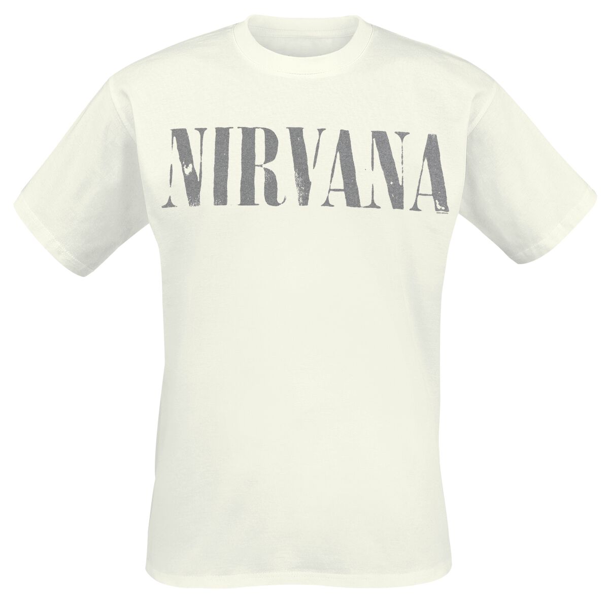 T-Shirt Manches courtes  de Nirvana - Nevermind Photo - S à XXL - pour Homme - blanc - Nirvana
