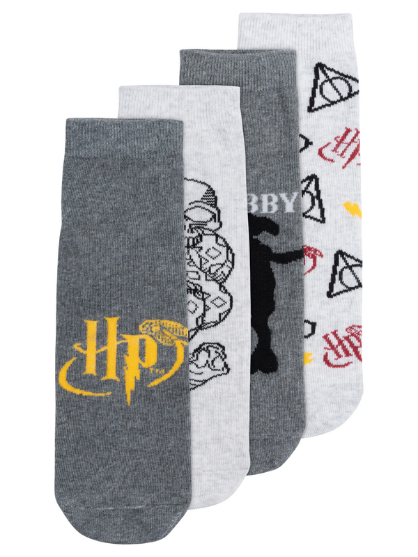 Chaussettes  de Harry Potter - Harry Potter - Dobby - Mangemorts (Lot de 4) - EU39-42 à EU 43-46 - pour Homme - multicolore - Harry Potter - View 2