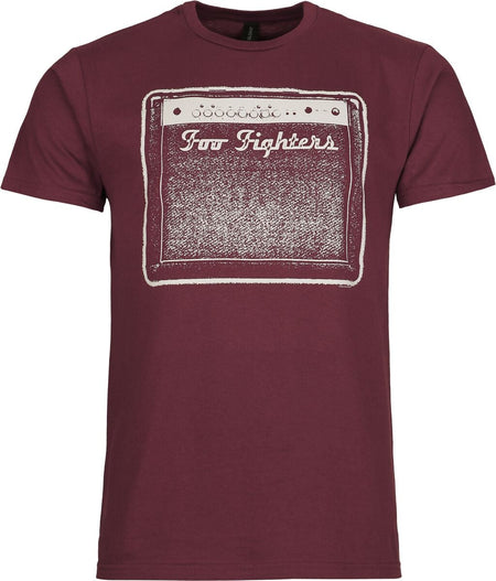 T-Shirt Manches courtes  de Foo Fighters - Radio - S à XXL - pour Homme - bordeaux - Foo Fighters