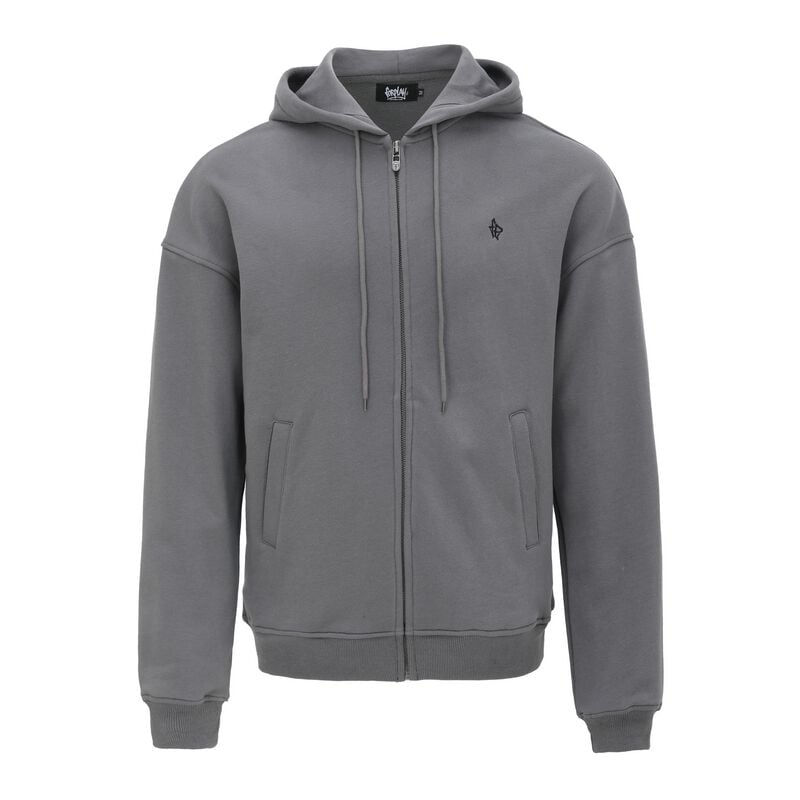 Sweat-shirt zippé à capuche  de Forplay - Sweat à Capuche Zippé - S à XXL - pour Homme - gris - Forplay