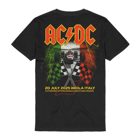 T-Shirt Manches courtes  de AC/DC - Imola - S à 3XL - pour Homme - noir - AC/DC - View 2