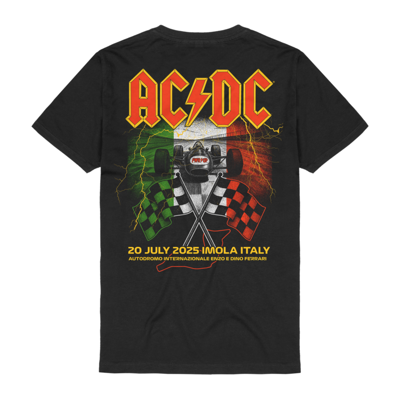 T-Shirt Manches courtes  de AC/DC - Imola - S à 3XL - pour Homme - noir - AC/DC - View 2
