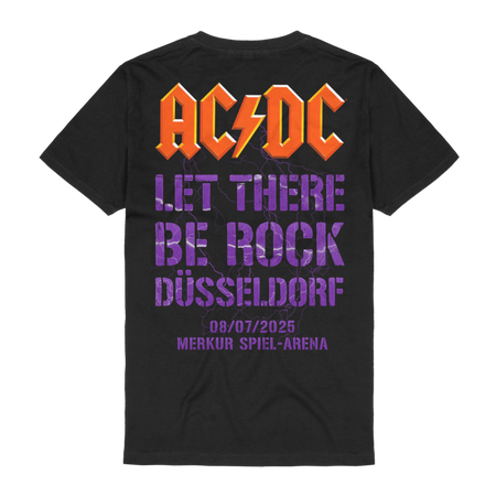T-Shirt Manches courtes  de AC/DC - Duesseldorf - S à XXL - pour Homme - noir - AC/DC - View 2