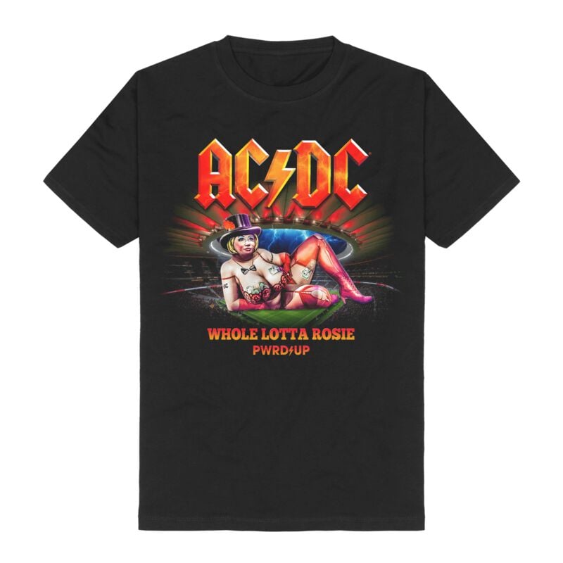 T-Shirt Manches courtes  de AC/DC - Madrid - S à XXL - pour Homme - noir - AC/DC