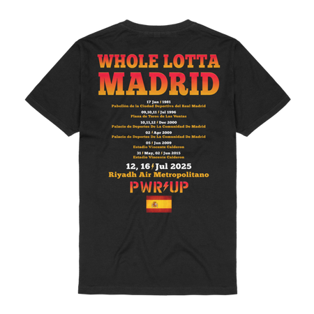 T-Shirt Manches courtes  de AC/DC - Madrid - S à XXL - pour Homme - noir - AC/DC - View 2