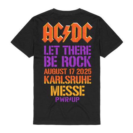 T-Shirt Manches courtes  de AC/DC - Karlsruhe - S à 3XL - pour Homme - noir - AC/DC - View 2