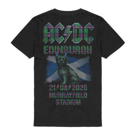 T-Shirt Manches courtes  de AC/DC - Edinburgh - S à 3XL - pour Homme - noir - AC/DC - View 2