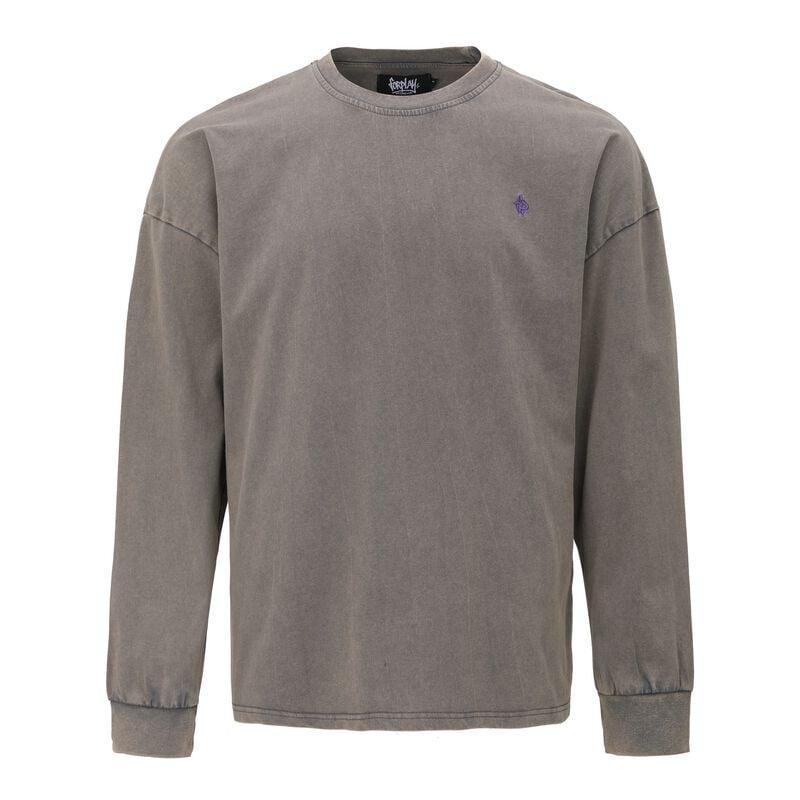 Sweat-shirt  de Forplay - Boxy - Pull Délavé - S à XXL - pour Homme - gris - Forplay