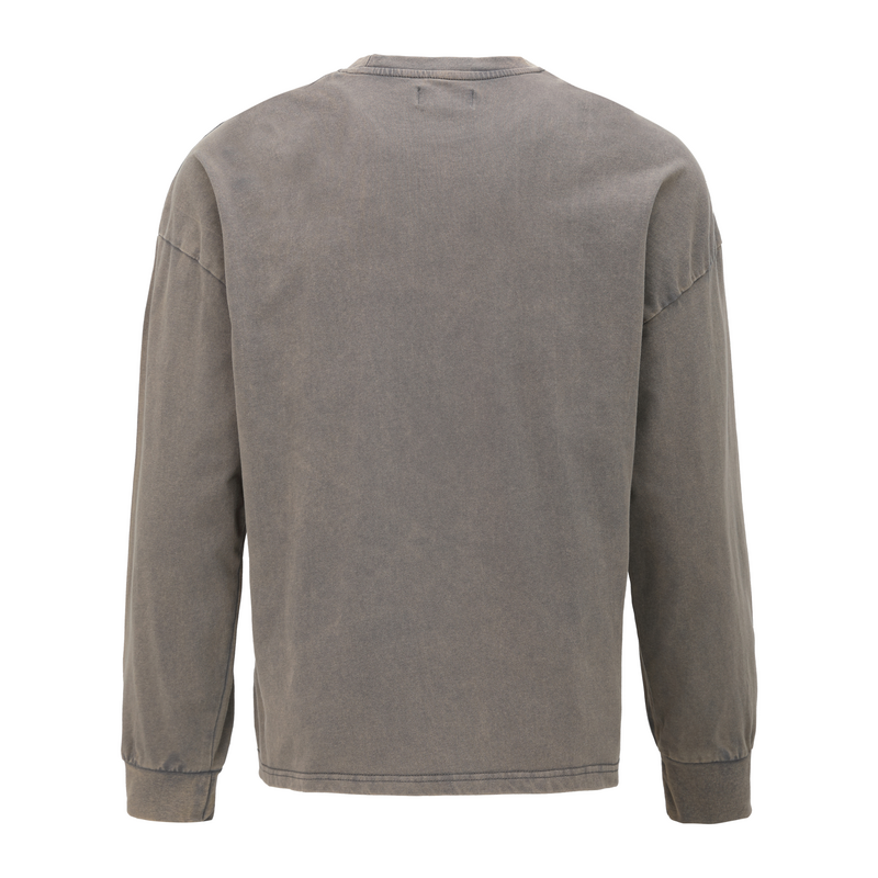 Sweat-shirt  de Forplay - Boxy - Pull Délavé - S à XXL - pour Homme - gris - Forplay - View 2