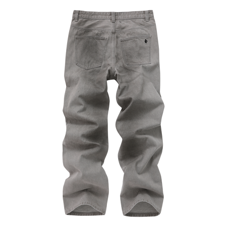 Jean  de Forplay - Jean Baggy Délavé - W29L34 à W40L34 - pour Homme - gris - Forplay - View 2
