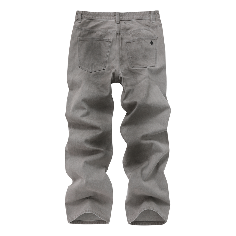 Jean  de Forplay - Jean Baggy Délavé - W29L34 à W40L34 - pour Homme - gris - Forplay - View 2