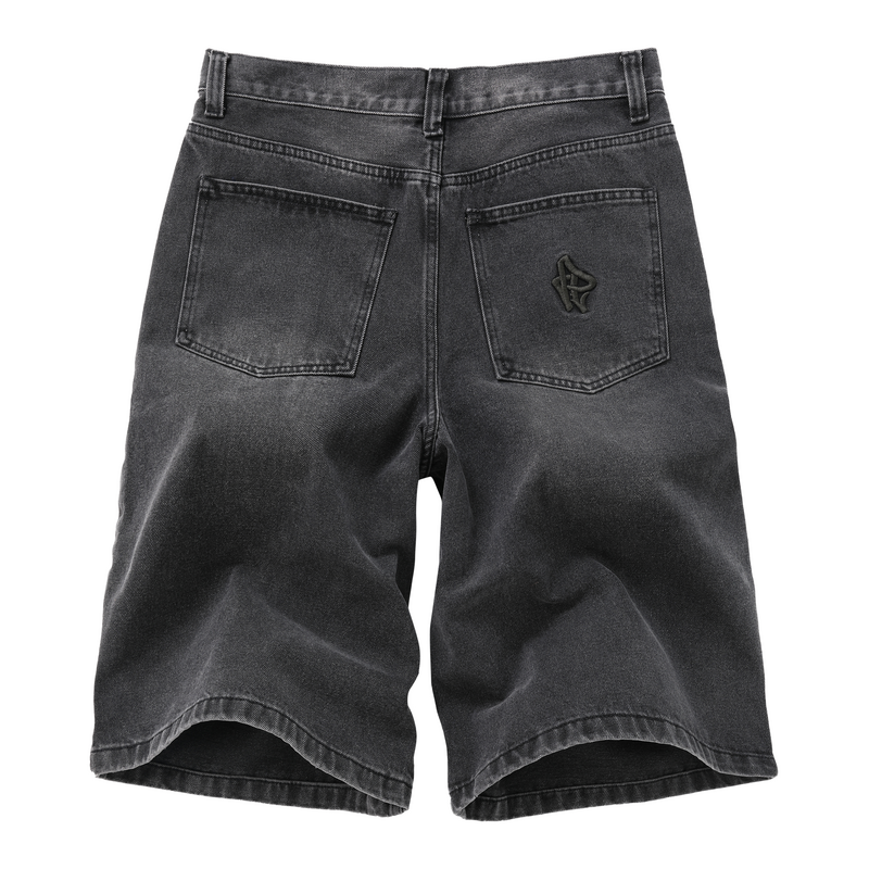 Short  de Forplay - Pantalon Baggy Délavé - 29 à 40 - pour Homme - noir - Forplay - View 2