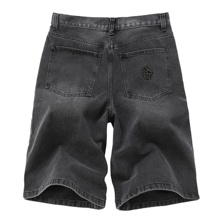 Short  de Forplay - Pantalon Baggy Délavé - 29 à 40 - pour Homme - noir - Forplay - View 2
