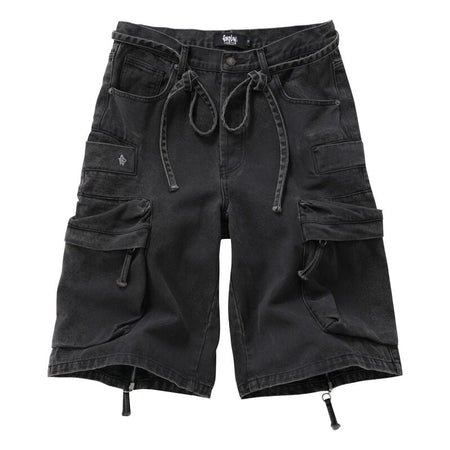 Short  de Forplay - Short Cargo Oversize Délavé - 30 à 40 - pour Homme - gris foncé - Forplay
