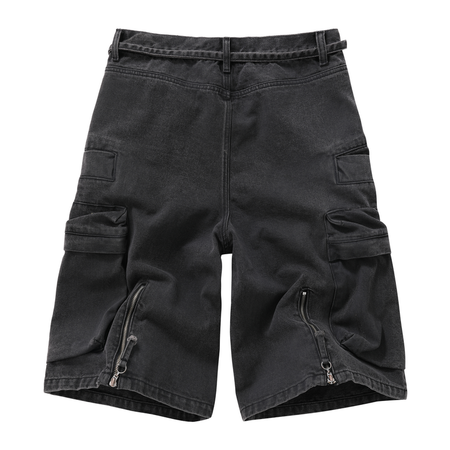 Short  de Forplay - Short Cargo Oversize Délavé - 30 à 40 - pour Homme - gris foncé - Forplay - View 2