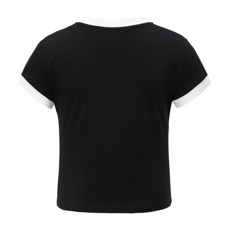 T-Shirt Manches courtes  de Forplay - Crop T-Shirt black - S à XXL - pour Femme - noir - Forplay - View 2