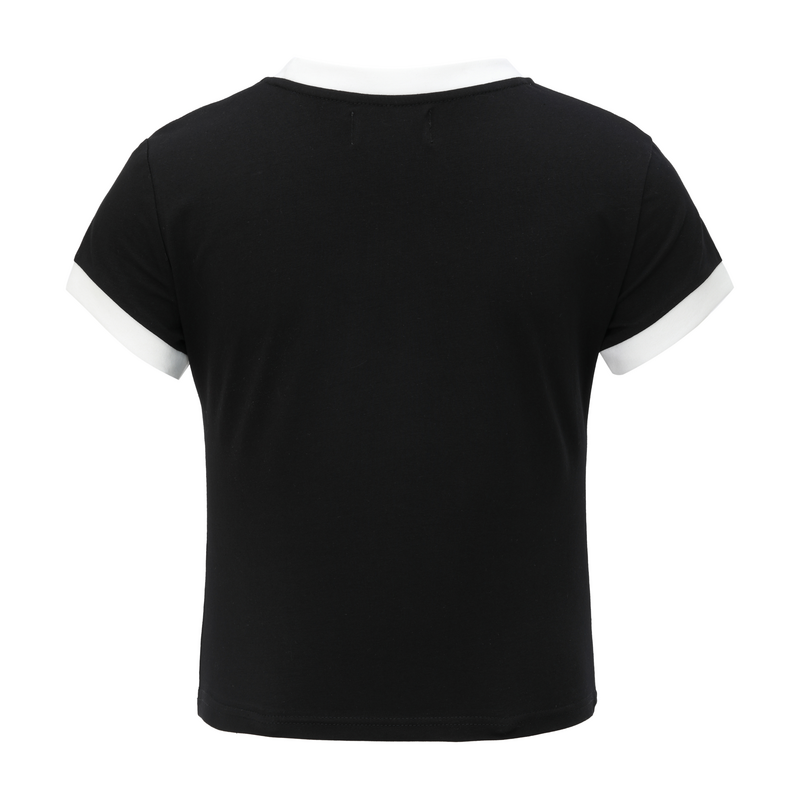 T-Shirt Manches courtes  de Forplay - Crop T-Shirt black - S à XXL - pour Femme - noir - Forplay - View 2